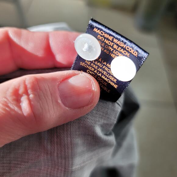 Good Man Brand Men's Slim Fit Ombre Check Sport Shirt X-Large NEW DRESS BUTTON - Picture 2 of 5